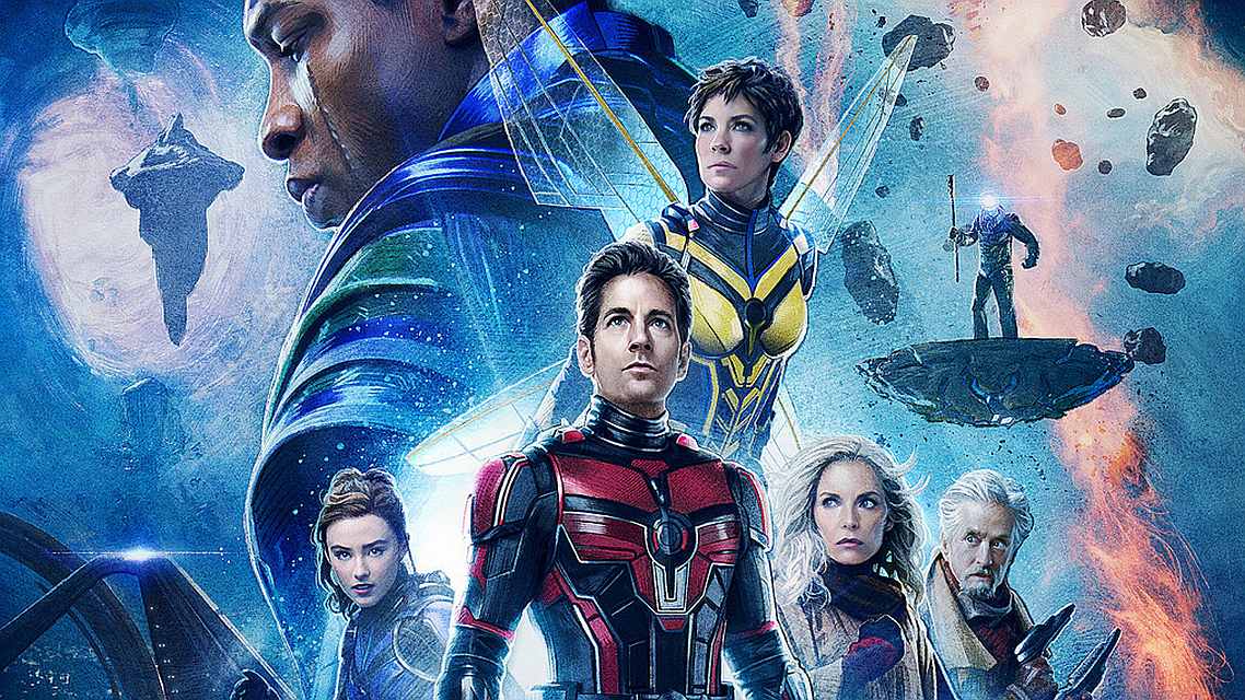  Ant-Man and the Wasp: Quantumania : Paul Rudd, Evangeline  Lilly, Michael Douglas, Michelle Pfeiffer, Kathryn Newton, Jonathan Majors,  Peyton Reed, Jack Kirby, Jeff Loveness: Movies & TV