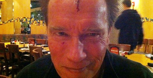 Schwarzenegger si rasjekao glavu na setu novog filma