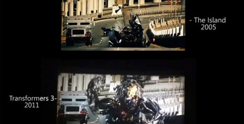 Video: Michael Bay reciklirao akcijsku sekvencu iz filma The Island u Transformers 3