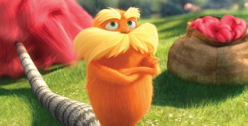 Animirani film The Lorax na samom vrhu po zaradi