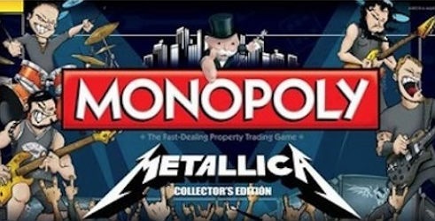 Tko bi zaigrao Monopoly igru u verziji metal benda Metallica?