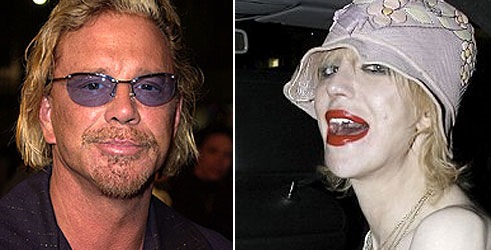 Mickey Rourke odbacuje navodnu vezu s Courtney Love