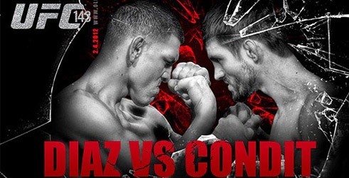 UFC 143: Diaz i Condit za naslov, Werdum protiv debeljuce