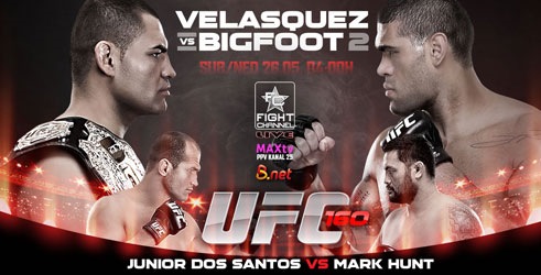 UFC blockbuster na FC-u: Velasquez protiv Big Foota, Dos Santos protiv Hunta!