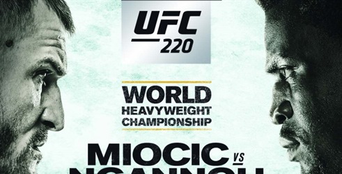 UFC 220, Boston