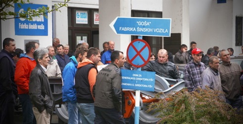 Radikalizacija protesta u Goši - radnici dolaze u Beograd