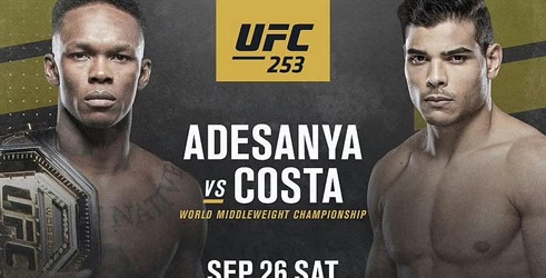UFC 253: Adesanya vs. Costa