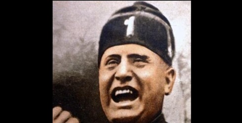 Musolini, prvi fašista