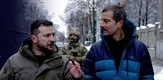 Ratna zona: Bear Grylls susreće se s predsjednikom Zelenskim