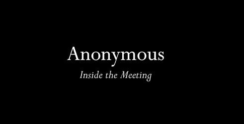 Anonimni: Na sastanku ovisnika