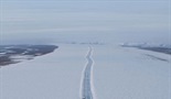 Tovornjakarji na ledeni cesti 