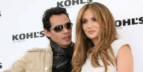 Jennifer Lopez in Marc Anthony skupaj v javnosti