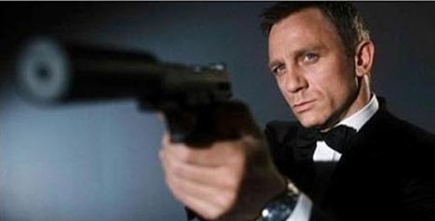 Daniel Craig bo še dvakrat James Bond