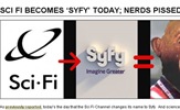Blogeri se sprdaju s promjenom imena kanala Sci-fi u Syfy
