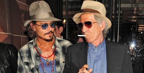 Johnny Depp: Najraje se zapijam s Keithom Richardsom!