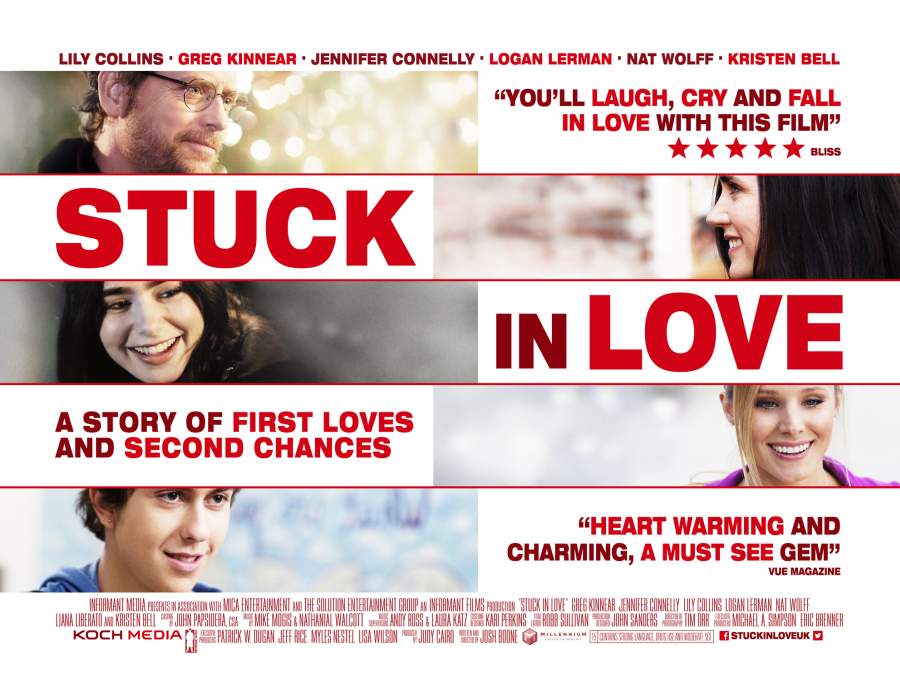 Stuck in love izgubljeni u ljubavi drama komedija ljubavni
