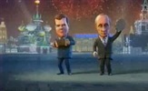 Video: Putin i Medvedev zapjevali u duetu