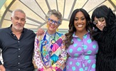 Nigella Lawson ulazi u šator showa "The Great British Bake Off"