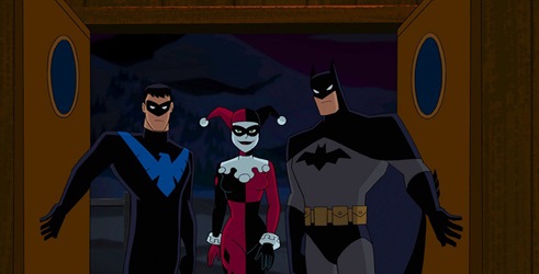 Batman in Harley Quinn