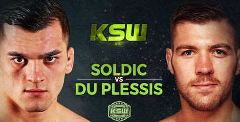 KSW: Roberto Soldić Vs. Dricus Du Plessis