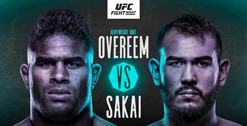 UFC Fight Night 176, Overeem vs Sakai