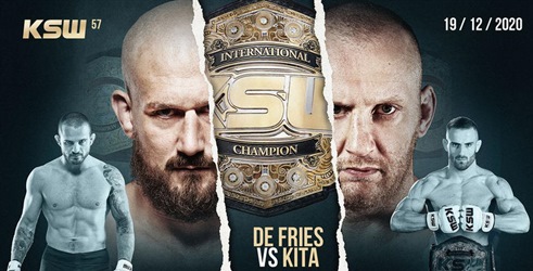 MMA KSW: De Fries vs. Kita, Račić vs. Santos