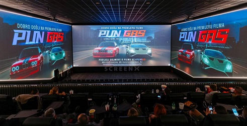Adrenalin i miris oktana na premijeri filma Pun gas