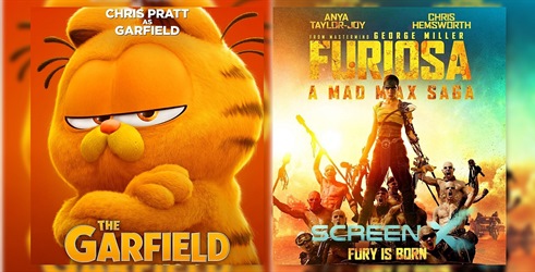 Odličan vikend za novog Garfielda i prequel Mad Max sage Furiosa