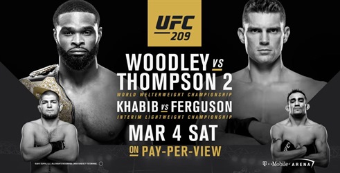 UFC 209, Las Vegas
