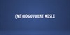 (Ne)odgovorne misli