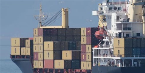 Gudrun - kontejner za Gibraltar