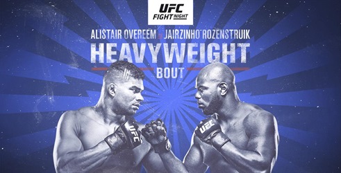 UFC Fight Night: Overeem vs Rozenstruik