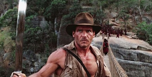 Indiana Jones in tempelj usode
