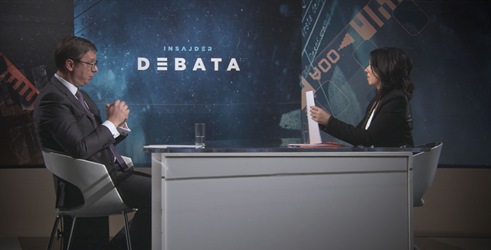  Insajder debata - Aleksandar Vučić