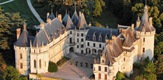 Chateaux of the Loire Seen from the Sky