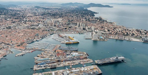 Toulonski arsenal, bastion Mediterana