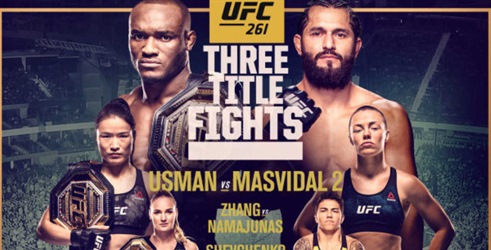 UFC 261 Usman vs Masvidal