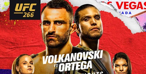 UFC Volkanovski vs Ortega