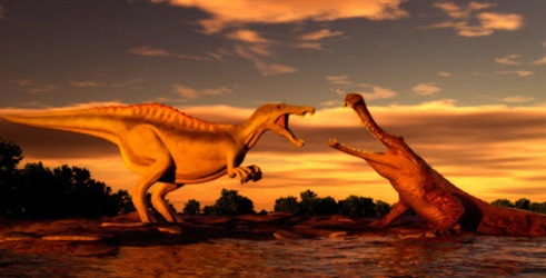Ko so krokodili jedli dinozavre