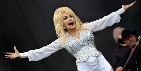 Dolly Parton na Glastonburyju 2014.