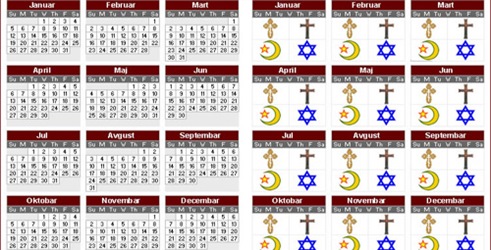 Verski kalendar