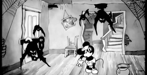 Ukleta kuća je prvi horor film o Mikiju Mausu