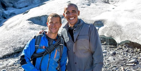 U divljini s Berom Grilsom i predsednikom Barakom Obamom