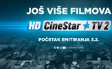 Novi kanal Cinestar TV 2 HD donosi još više filmova